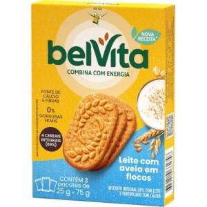 BISCOITO BELVITA LEITE AVEIA 75GR