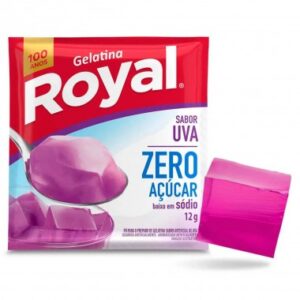 GELATINA ROYAL ZERO ACUCAR UVA 12GR