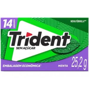 CHICLE TRIDENT MENTA 25,2GR
