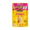 RACAO FRISKIES CARNE AO MOLHO SHT 85GR