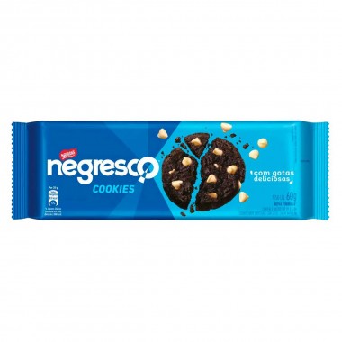BISCOITO NEGRESCO COOK CHOC GOT BAUN 60G