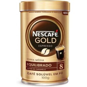CAFE NESCAFE GOLD ESPRESSO EQUIL LT100GR