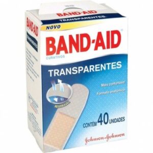 CURATIVO BAND AID TRANSPARENTE 40UN