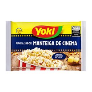 PIPOCA MICRO YOKI MANTEIGA CINEMA 100GR