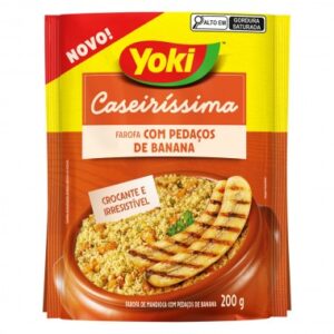 FAROFA PRONTA YOKI CASEIR BANANA 200GR