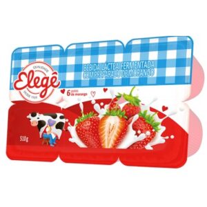 BEBIDA LACTEA ELEGE MORANGO BJ 510GR