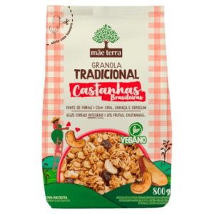 GRANOLA MAE TERRA CASTANHA 800GR