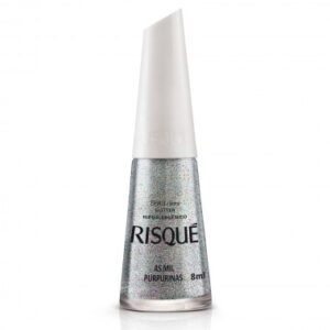 ESMALTE RISQUE GLITER MIL PURPURINAS 8ML