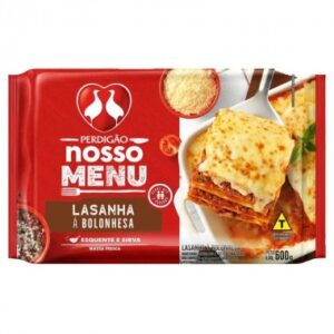 LASANHA PERDIGAO BOLONHESA 600GR