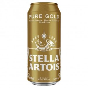 CERVEJA STELLA ARTOIS P GOLD LATAO 473ML