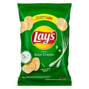 CHIPS LAYS SOUR CREAM 70G