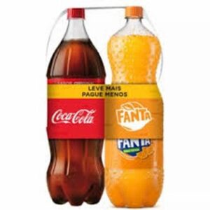 REFRIGERANTE DUAL PACK COCA+FANTA 2L