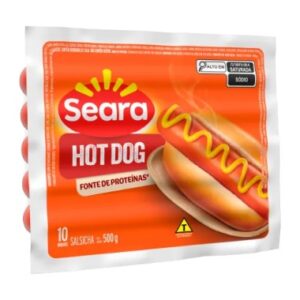 SALSICHA SEARA HOT DOG 500GR