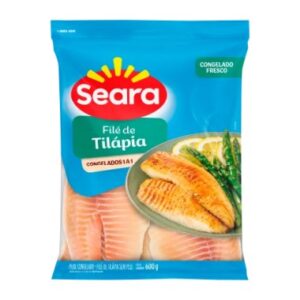 PXE SEARA FILE TILAPIA CONG 600GR