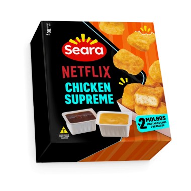 CHICKEN SEARA SUPREME C DOIS MOLHOS269GR