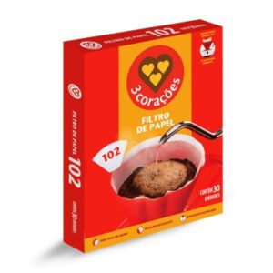 FILTRO DE PAPEL TRES CORACOES 102 30UN
