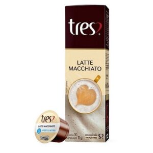 CAFE TRES CORACOES CAP LATTE MACCHI110GR