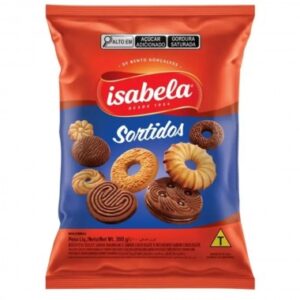 BISCOITO ISABELA SORTIDO AMANTEIG 300GR