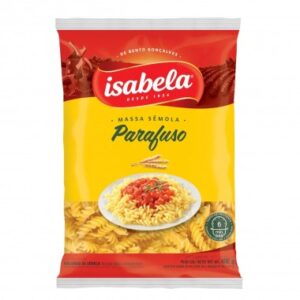 MASSA ISABELA SEMOLA PARAFUSO 400GR