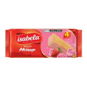 BISCOITO WAF ISABELA MORANGO 100GR