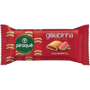 BISCOITO PIRAQUE ROLADINHO GOIABA 75GR