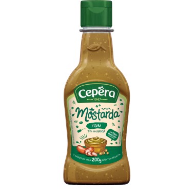 MOSTARDA CEPERA ESCURA 200GR