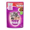 RACAO WHISKAS CARNE SHT 85GR