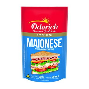 MAIONESE ODERICH SHT 200GR