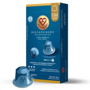 CAFE TRES CORACOES CAP DESCAFEINADO 50GR