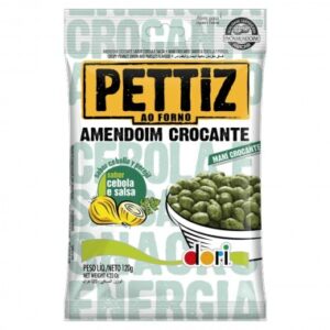 AMENDOIM DORI PETTIZ CEBOLA SALSA 120GR