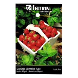 SEMENTE FELTRIN MORANGO VERMELHO RUGE