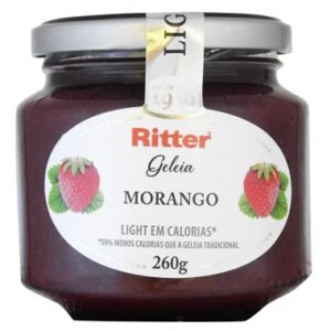 GELEIA RITTER MORANGO LIGHT SG SL 260GR
