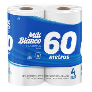 PAPEL HIG MILI BIANCO 60MT C 4UN