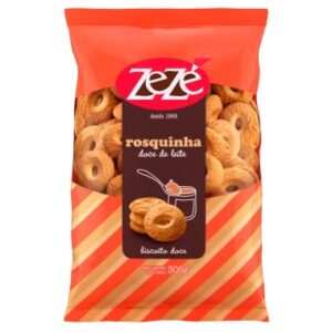 BISCOITO ZEZE ROSQUINHAS DOCE LEITE 300G