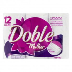 PAPEL HIG DOBLE MULHER FT 12UN