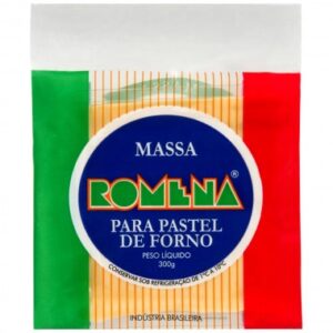 MASSA ROMENA PASTEL FORNO 300GR
