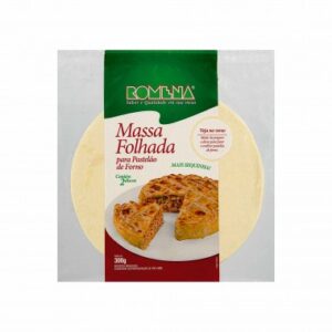 MASSA ROMENA FOLHADA PASTEL 300GR
