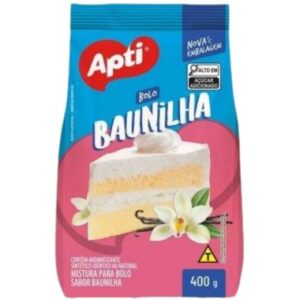 MISTURA BOLO APTI BAUNILHA PCT 400GR