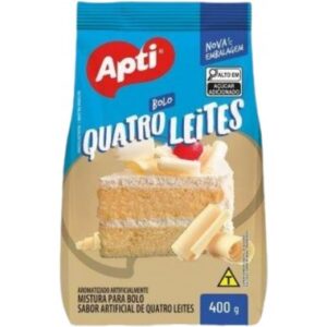 MISTURA BOLO APTI QUATRO LEITES PCT 400G