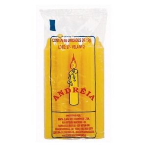 VELA ANDREIA 02 CONV AMARELA 8UN
