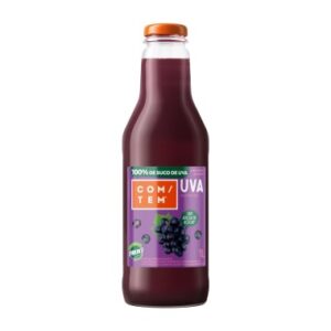 SUCO INTEGRAL COM TEM UVA 1L