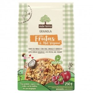 GRANOLA MAE TERRA FRUTAS E MEL 250GR