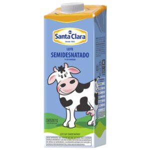 LEITE LV SANTA CLARA SEMI DESNAT 1L
