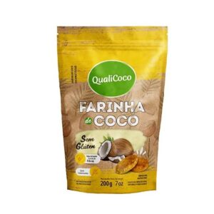FARINHA COCO QUALICOCO SG SL 200GR