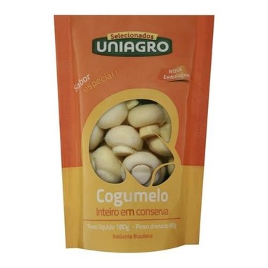 COGUMELO UNIAGRO INTEIRO SHT 80GR
