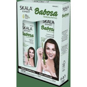CONJ SKALA SH COND BABOSA 525ML