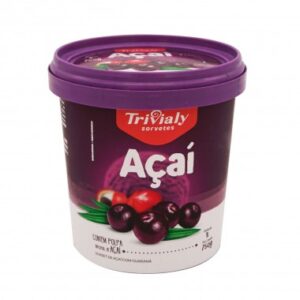 SORVETE TRIVIALY ACAI C/GUARANA 1L