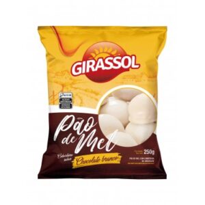 BISCOITO GIRASSOL PAO MEL CHOC BCO 250GR