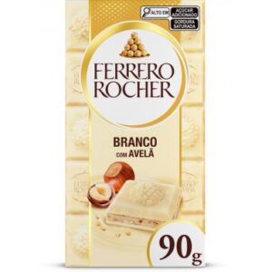 CHOCOLATE BRANCO FERRERO ROCHER 90GR