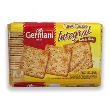 BISCOITO GERMANI INTEGRAL 345GR